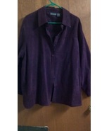 Women&#39;s Purple Flannel Shirt Size 2X p/n 70246 - €34,73 EUR