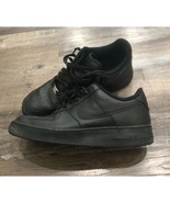 Nike Air Force 1 Triple Black Mens Size 10 Shoes Sneakers 315122 001 - $61.35