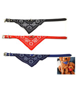 48 Piece Pet Collar with Bandana For Small to Medium Dogs 15&quot; Assorted C... - £54.37 GBP