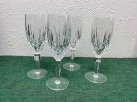 Set of 4 Waterford Crystal KILDARE Champagne Flutes Glasses - $299.99