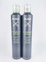 Rusk Working Spray Flexible Hairspray Medium Hold 10 oz Each Lot Of 2 - £43.15 GBP