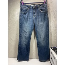 Lee L342 Jeans Men&#39;s 36 Modern Series Straight Fit Denim Pants Size 36X29 - $372.70 MXN