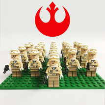 21Pcs Star Wars Resistance Battle of Hoth Rebel Soldier MiniFigure Brick... - $29.99
