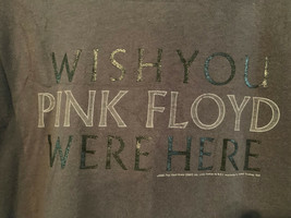 Vintage Pink Floyd Wish You Were Here Adult Size L Gray Short Sleeve Tee - £13.64 GBP