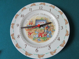 Royal Doulton Bunnykins Chidren Clock 7&quot; Nib Original - £83.10 GBP