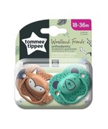 Tommee Tippee Woodland Friends Orthodontic Silicone Soothers/Pacifiers 1... - £13.12 GBP