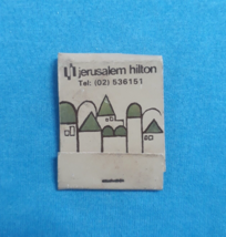 Hilton Jerusalem Telaviv Hotel Vintage Matchbook - $7.00