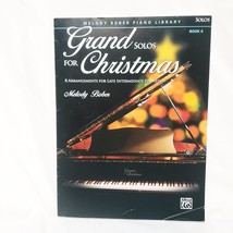 Grand Solo for Christmas Book 6 Piano Sheet Music Melody Bober 2015 Inte... - $15.40