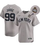 Aaron Judge #99 Yankees Men's 2024 World Series Away Replica Jersey - $49.99
