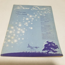 Star Dust by Hoagy Carmichael and Mitchell Paris Sheet Music Vintage 1929 - £3.85 GBP