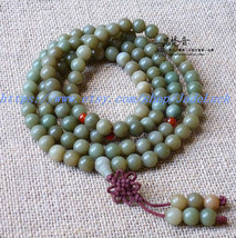 Free shipping - Tibet / cyan Bodhi root bead bracelet 108 10MM Rosary Br... - £21.52 GBP