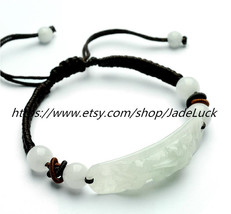 Free shipping.-----100% pure natural jade Pi Yao charm bracelet - £19.15 GBP