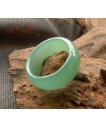 Light green jade. charm jade ring -Customize your ring size ( us 6 - 12 ) - £7.93 GBP