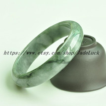 Natural green jadeite jade,Charm jade bracelets( custom size Diameter 54mm -62 m - £60.22 GBP