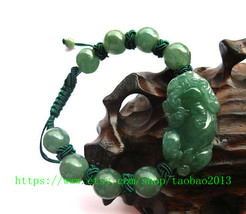 100% pure natural jade Pi Yao charm bracelet - £19.17 GBP