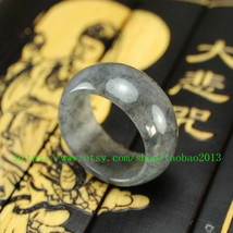 Light gray jade. Charm Jade Ring Customize your ring size (US5 - 9) - £19.12 GBP