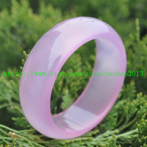 handmade natural pink agate bracelet, bringing good luck charm bracelet ... - $36.99