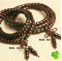 prayer beads mala , Tibetan Buddhism Real 100% Natural red sandalwood meditation - £19.17 GBP