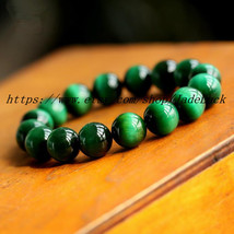 AAA grade natural green tiger&#39;s eye yoga meditation natural green tiger eye ston - £23.17 GBP