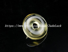 AAA grade 100% pure natural gold / hair / crystal pendant peace buckle - $504.22 MXN