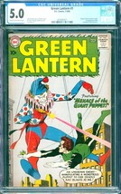 Green Lantern #1 (1960) CGC 5.0 -- Origin of Green Lantern and 1st Guardians - £1,430.03 GBP