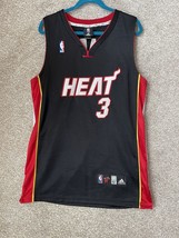 Adidas Official NBA Dwayne Wade #3 Miami Heat Stitched Jersey Size 52 - £81.22 GBP