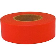 Subzero Flag Tape-150&#39;x1-3/16&quot;x5Mil Red Fluorescent - £13.69 GBP