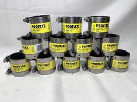 (LOT OF 12) FERNCO Proflex 1.5 in SHIELDED Reinforced Coupling, 1.5-In 3... - $65.34
