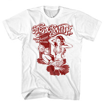 Aerosmith Permanent Vacation Hawaiian Luau Men&#39;s T Shirt Dice Rock Band Album - £21.13 GBP+