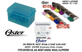 Oster A5 Stainless Steel Attachment Guide Comb &amp;Blade Set*Fit Many Andis Clipper - £101.23 GBP