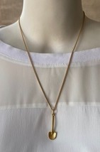 ⭕VTG, necklace, collier, necklace, collar, vintage, metal, metalic, gold... - $225.80 MXN