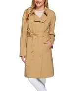 Isaac Mizrahi ~ Water Repellent ~ Trench Coat ~ Sand Colored ~ Size 16 R... - $1,332.43 MXN