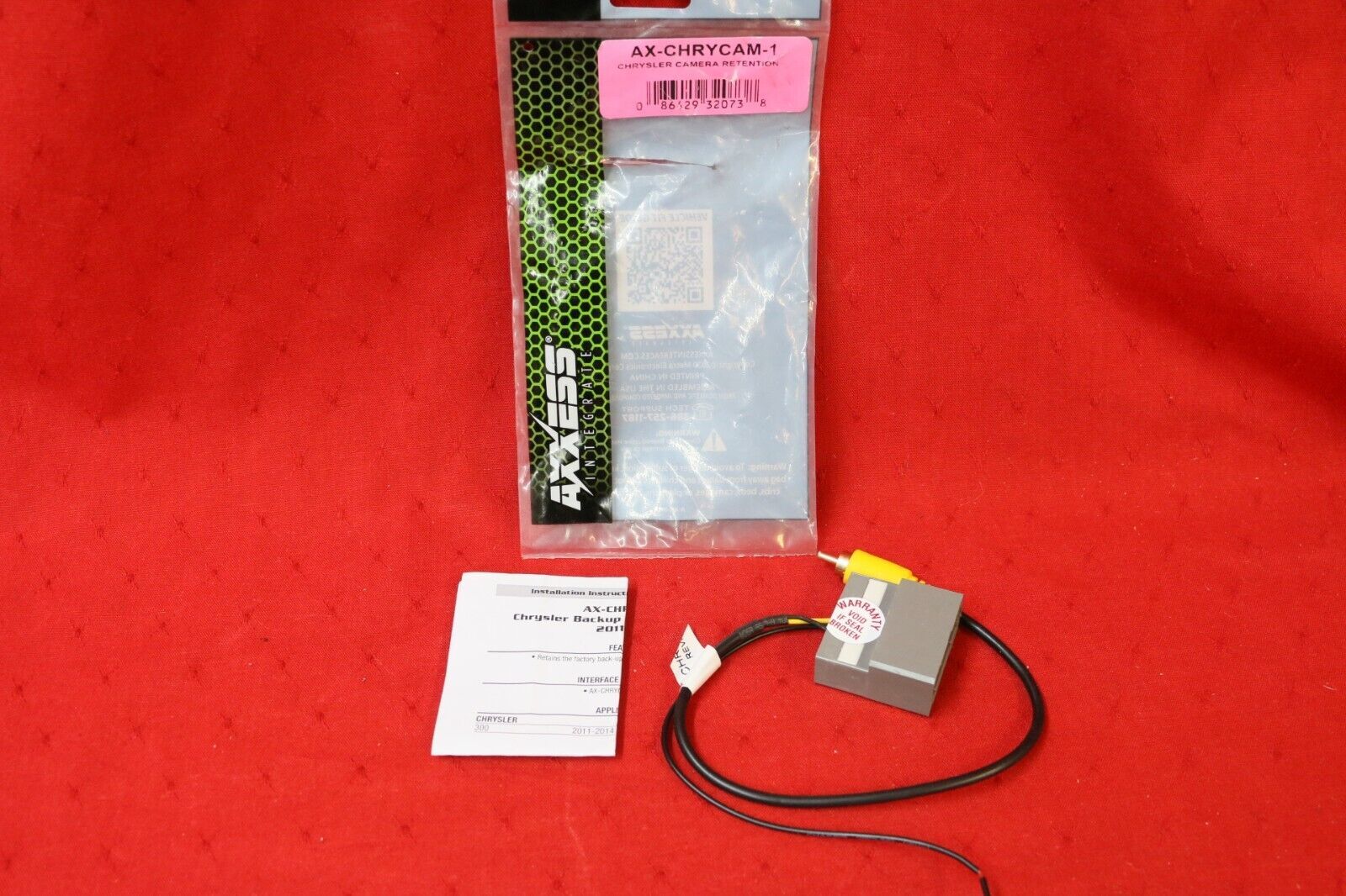 Axxess AX-CHRYCAM-1 Rearview Camera Retain Harness for 2011-16 Chrysler/... - $14.47