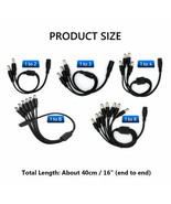 High Quality 12V Connector Adapter DC Power Cord 1 to 2/3/4/6/8 Way Spli... - $5.93+