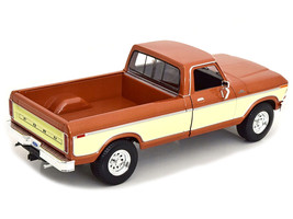 1979 Ford F-150 Ranger Pickup Truck Brown Metallic Cream Special Edition 1/18 Di - £45.83 GBP