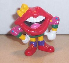 1989 General Foods Tang Lips Awesome Anne PVC Figure VHTF Rare - $24.70