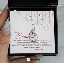Turtle &amp; Phoenix Jewelry Gift for Wife Dear Someone Please be Mine Forever -PJ28 - £43.26 GBP+