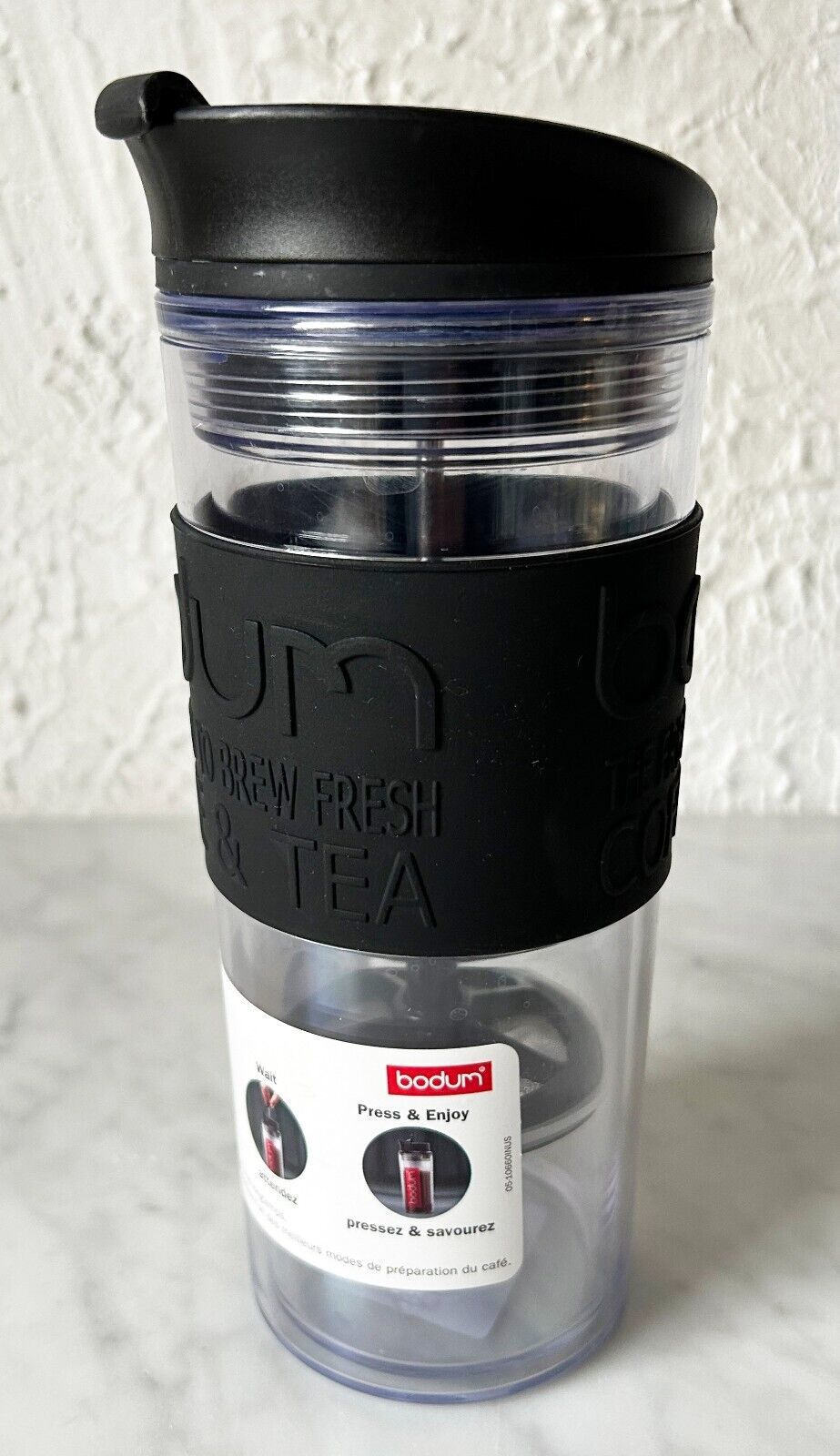 Bodum Travel Press - Insulated Tumbler with French Press Brew & Drink on the Go - $18.95