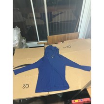 Adamo Large Blue Hoodie, Oversized Hoodie, Cozy Sweatshirt, Unisex Clothing - $282.69 MXN