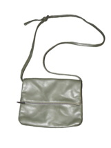 Wild Fable Dark Olive Vegan Leather Crossbody Shoulder Bag Purse Zip Snap - $14.99