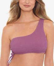 MSRP $20 Salt + Cove Juniors Ribbed One-Shoulder Bikini Top Mauve Size S... - $6.42