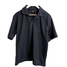 Van Heusen Mens Black Short Sleeve Polo Shirt Size Medium - £6.87 GBP