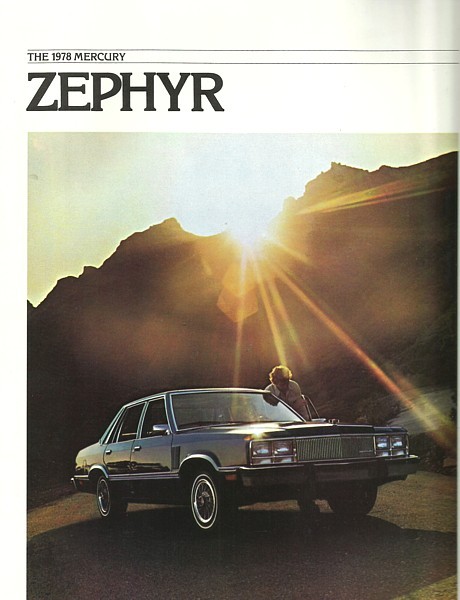 1978 Mercury ZEPHYR sales brochure catalog US 78 ES Villager - $7.00