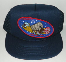 Lost In Space Original TV Series Jupiter 2 Logo Patch on a Blue Baseball Cap Hat - £10.89 GBP