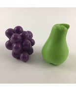 Little Tikes Vintage Pretend Play Food Healthy Fruit Pair Grapes Kitchen... - $33.78 CAD