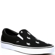 New men&#39;s size 9.5 Polo Ralph Lauren Keaton AOP all over print slip on S... - $52.24
