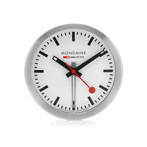 Mondaine Classic Travel Analogue Mini Alarm Table Clock Watch (A997.MCAL... - $149.98