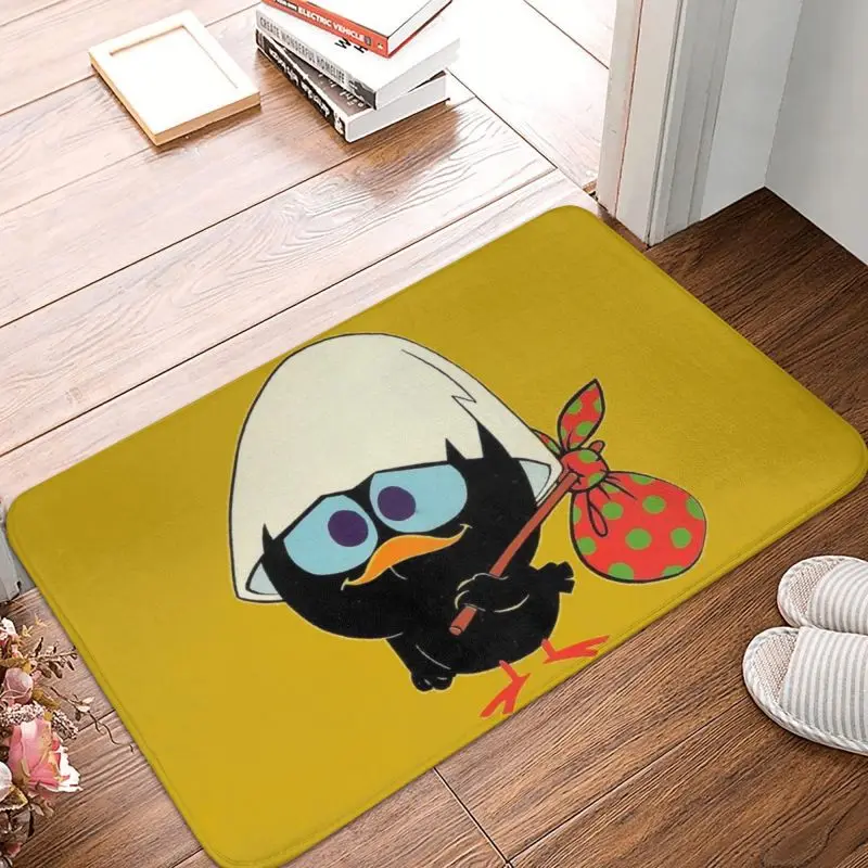 Kawaii Calimero Chiken Doormat Anti-Slip Floor Door Mat Cartoon Anime Rug Carpet - $15.99