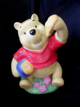 Winnie the Pooh Ceramic Bank Enesco Disney Honey Pot - £14.54 GBP