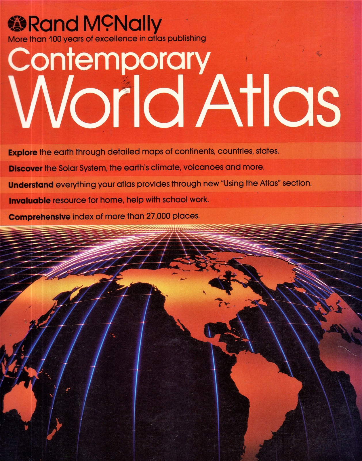 Rand McNally - Contemporary World Atlas - $6.99